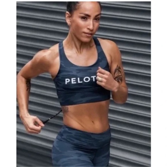 Peloton Navy Sports Bra - Picture 2 of 7